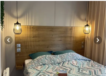 Chambre du mobil-home