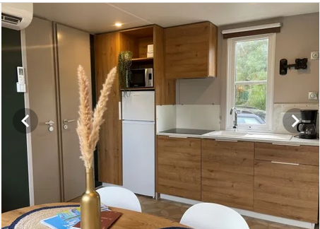 Séjour du mobil-home